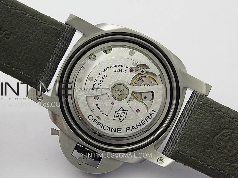 PAM1358 44mm VSF 1:1 Best Edition Black Dial On Gray Nylon Strap P.9010 Super Clone